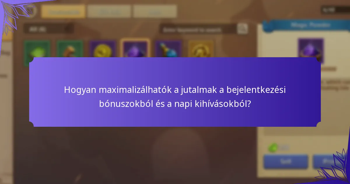 Hogyan működnek a napi kihívások a Castle Clashban?