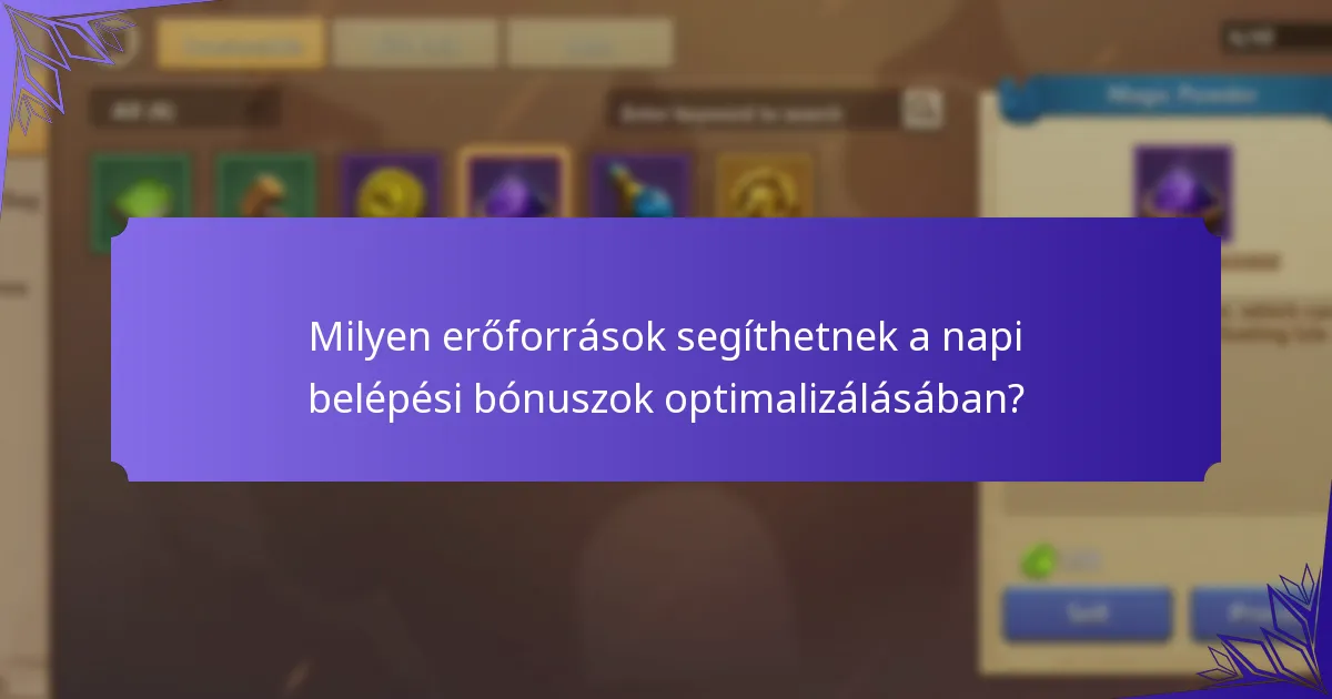 Hogyan hasonlítanak a napi belépési bónuszok más jutalmakhoz a Castle Clash-ben?